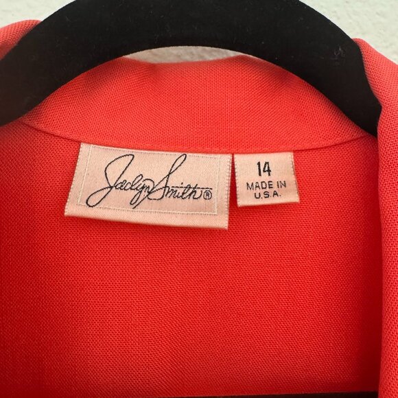 Jaclyn Smith  Linen Blend Blazer  | Size 14 - Picture 5 of 7